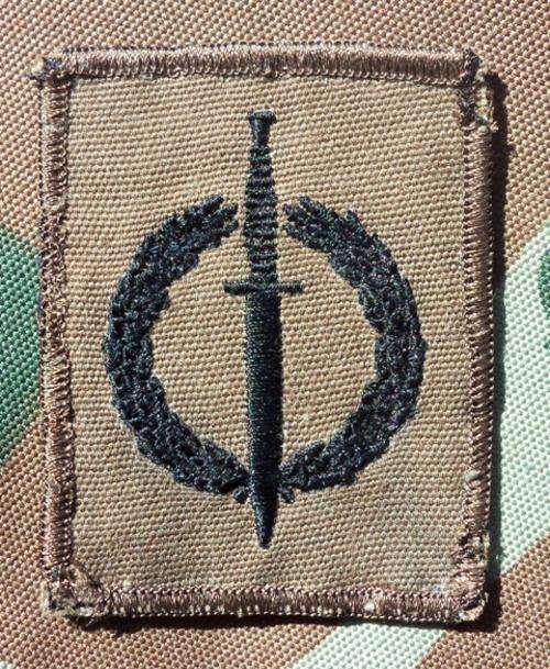 Recce Operator Proficiency Badge on Nutria with a Brown Merrow border - ORIGINAL !!