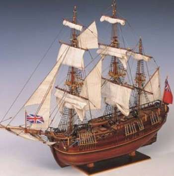 HMS Endeavour Ship Model Kit 1/60 Scale