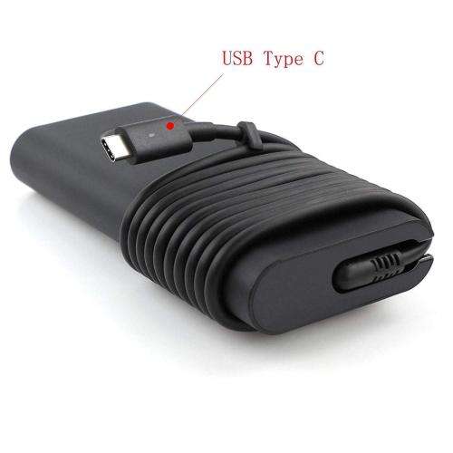 90W USB C Laptop Charger, Type C Power Adapter Compatible Dell Latitude 13 7370, Dell XPS 12 9250, D