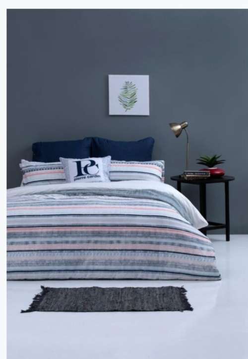 DUVET COVER ORIGINAL PIERRE CARDIN, QUEEN BED SIZE **NEW COLLECTION**