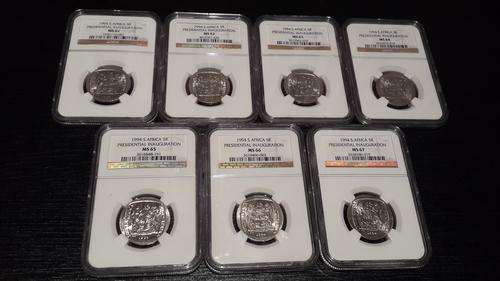 1994 R5 PRESIDENTIAL INAUGURATION SET, MS61, MS62, MS63, MS64, MS65, MS66, MS67 (BID PER COIN)