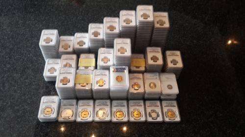 Collection of Graded Mandela Coins