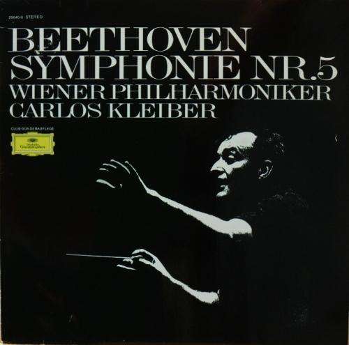 WIENER PHILHARMONIKER: KLEIBER - BEETHOVEN: SYMPHONIE NR. 5 - CLUB-SONDERAUFLAGE / CLUB-EDITION - LP