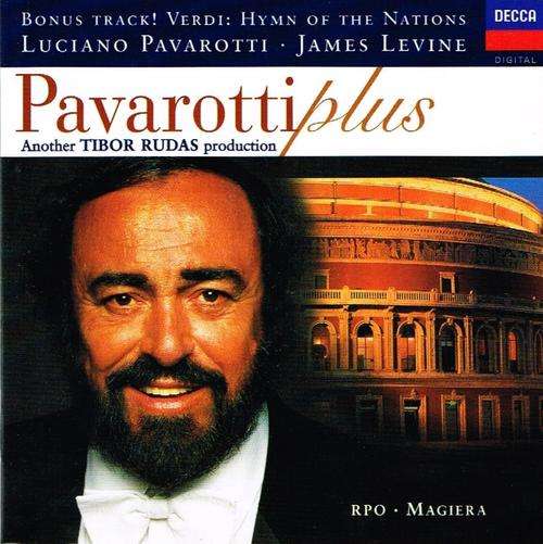 LUCIANO PAVAROTTI: PAVAROTTI PLUS - German DECCA pressing CD