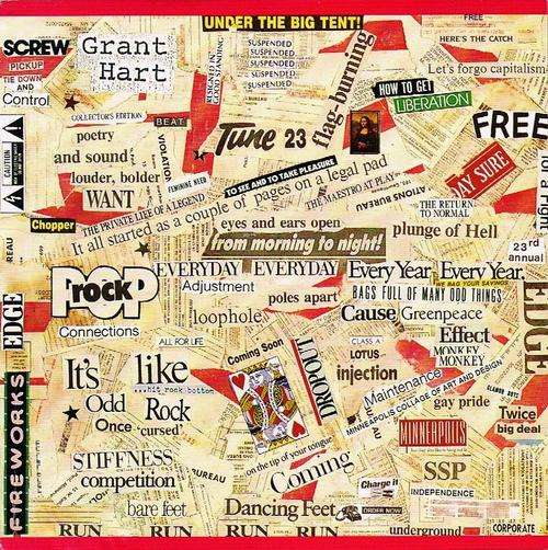 GRANT HART: INTOLERANCE - USA SST RECORDS pressing CD