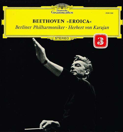 BERLINER PHILHARMONIKER: HERBERT VON KARAJAN - BEETHOVEN: SYMPHONIE NR. 3 'EROICA' - German DG LP