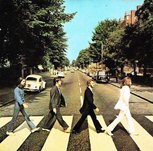 BEATLES: ABBEY ROAD - 1987 Netherlands PARLOPHONE re-issue pressing CD, digitally re-mastered