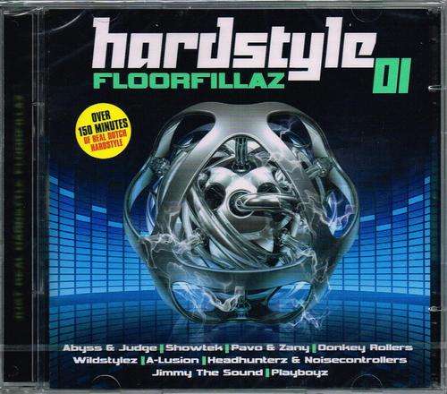 VARIOUS ARTISTS: HARDSTYLE FLOORFILLAZ 01 - German MORE MUSIC AND MEDIA pressing, compilation 2CD