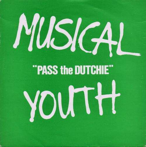MUSICAL YOUTH: PASS THE DUTCHIE / PLEASE GIVE LOVE A CHANCE - CBS / MCA Picture sleeve 7inch Single