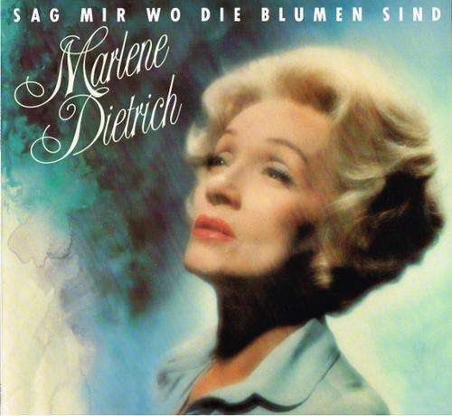 MARLENE DIETRICH: SAG MIR WO DIE BLUMEN SIND - German EMI pressing, compilation LP - Chansons