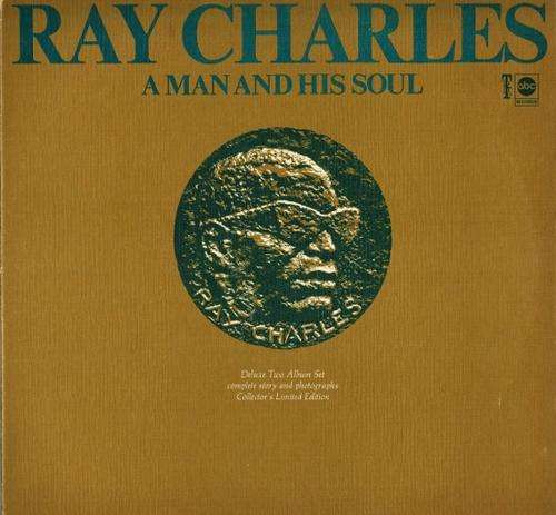 RAY CHARLES: A MAN AND HIS SOUL - USA ABC RECORDS COLLECTOR'S LIMITED EDITION Mono pressing DLP