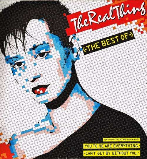 THE REAL THING: THE BEST OF - German PRT RECORDS pressing, compilation LP - Disco