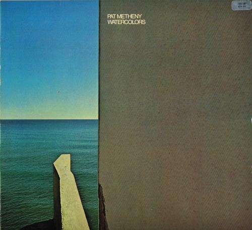 PAT METHENY: WATERCOLORS - German ECM RECORDS pressing LP - Fusion, Contemporary Jazz