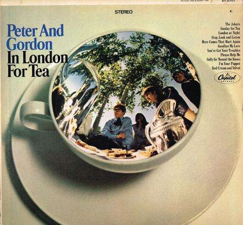 PETER & GORDON: IN LONDON FOR TEA - USA CAPITOL RECORDS pressing LP