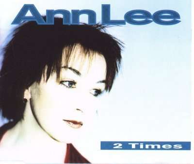 ANN LEE: 2 TIMES  CD MAXI SINGLE - GERMAN PRESSING with 5 versions
