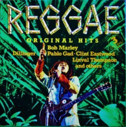 BOB MARLEY, DILLINGER, PABLO GAD, CLINT EASTWOOD & OTHERS: REGGAE ORIGINAL HITS, 3 RECORD SET IN BOX