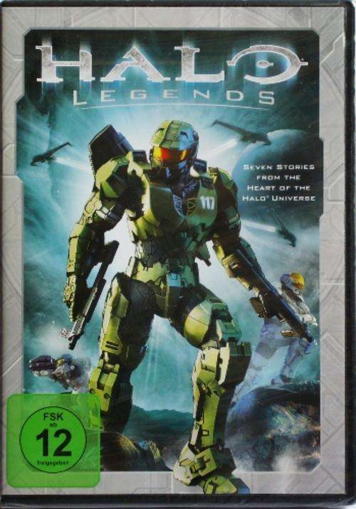 HALO LEGENDS: SEVEN STORIES FROM THE HEART OF THE HALO UNIVERSE - DVD - Brand new, sealed.