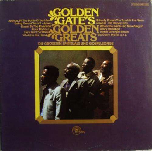 GOLDEN GATE QUARTET: GOLDEN GATE'S GOLDEN GREATS - DIE GROESSTEN SPIRITUALS UND GOSPELSONGS - DLP