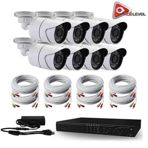 8 Channel AHD Kit with 2mp Plastic Camera