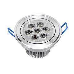 7W LED downlight with complete fitting