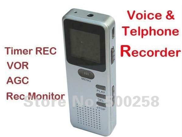 new 4GB Digital Voice/Telphone Recorder Timer REC Monitor+Mp3 player