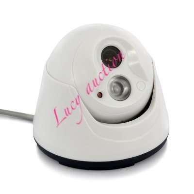 CCTV DOME CAMERA 1/4" CMOS Color 700TVL 1array led Indoor for Day / night 6mm