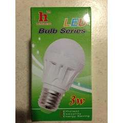 3W LED LIGHT BULBS: 220V  E27