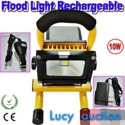 10W LED Floodlight Rechargeable Charge Flood light IP65 85~265V 900LM cordless portable high power l