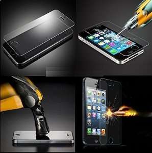iphone 5 5C 5S Premium Tempered Glass HD Film Screen Protector Anti-Fingerprint Ultrathin