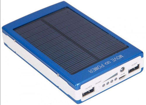 Solar Power Bank with LED Light