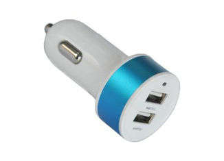 2 Port Travel Car chargers for mobile phones