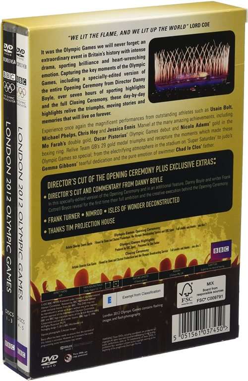 London 2012 Olympic Games (5 DVD Box Set, Region 2)