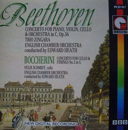 Beethoven: Triple Concerto, Boccherini: Cello Concerto No. 3