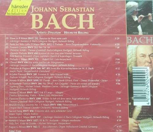 Hansller Bach Complete Edition Sampler