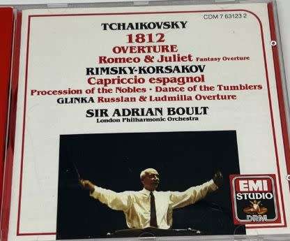 Tchaikovsky, Rimsky-Korsakov, Glinka: Orchestral Works (Boult)