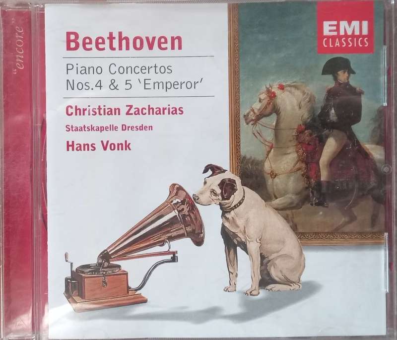 Beethoven: Piano Concertos Nos. 4 & 5 (Zacharias)