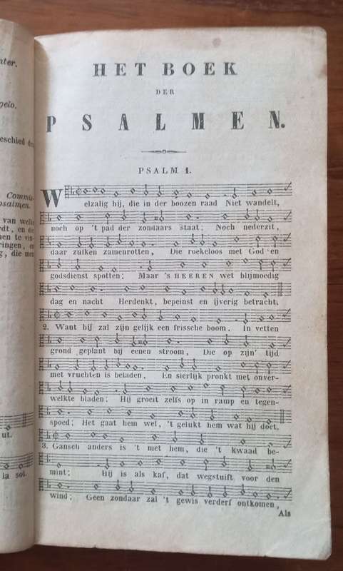 Het Boek der Psalmen, Nevens de Gezangen (Published 1917)