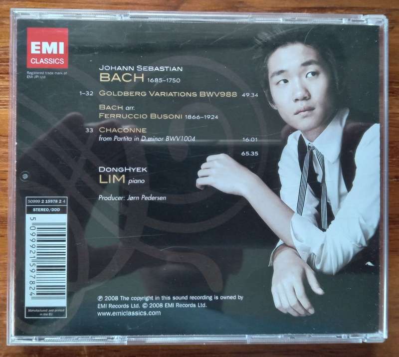 Bach: Goldberg Variations (Lim)