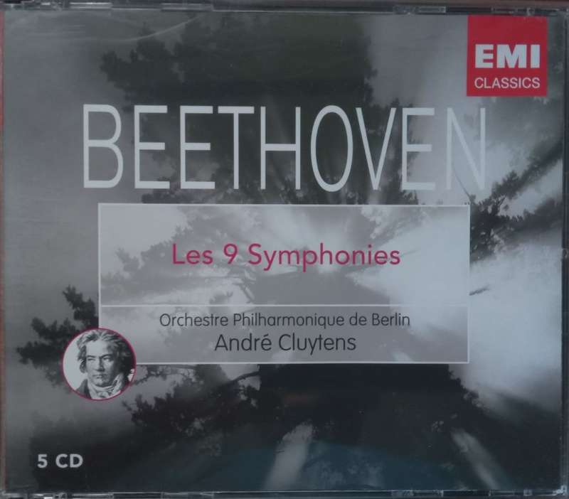 Beethoven: Complete Symphonies (5CDs, Cluytens)