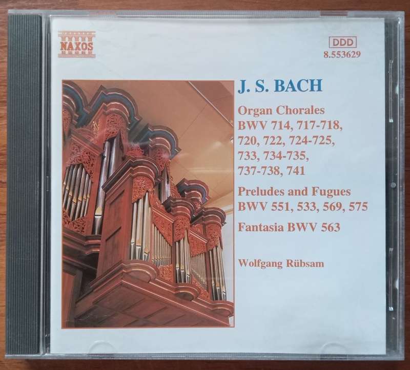Bach: Organ Chorales, Preludes & Fugues, Fantasia