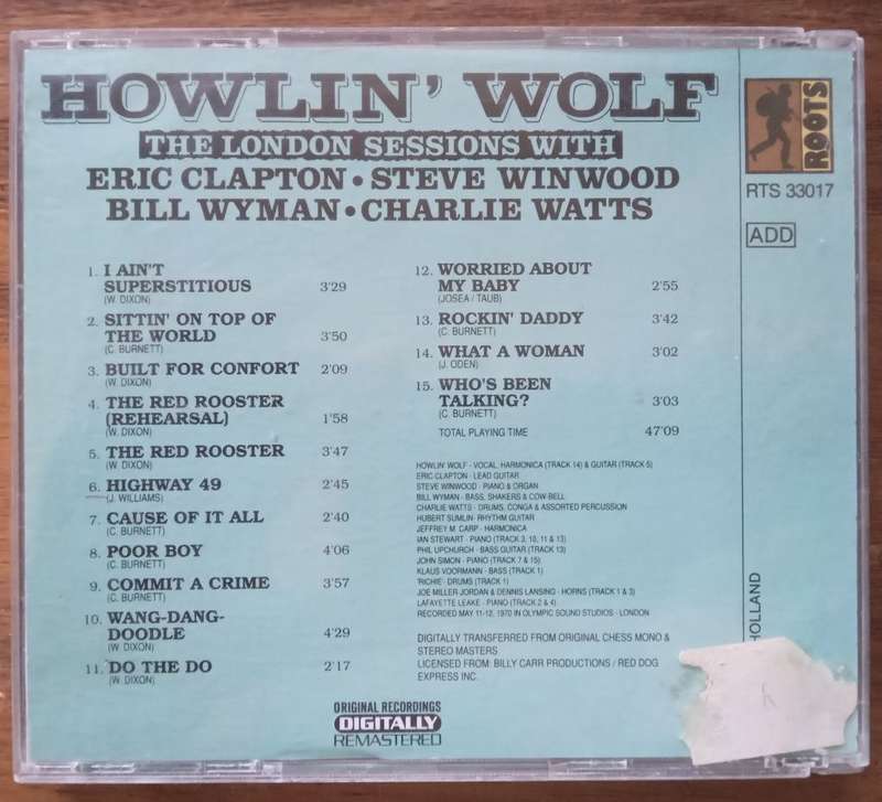 Howlin' Wolf: The London Sessions