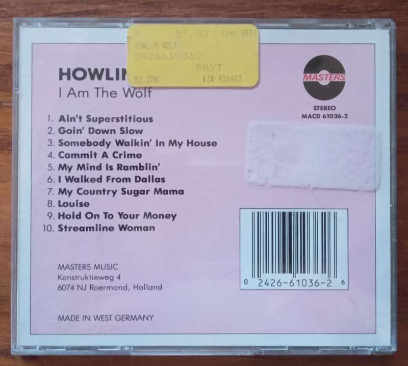 Howlin' Woolf: I am the Wolf