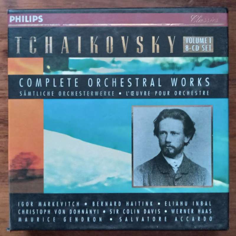 Tchaikovsky: Orchestral Works (8CDs, Various Artists)