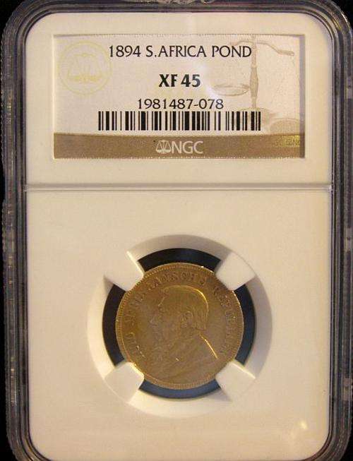 1894 PAUL KRUGER POND XF45