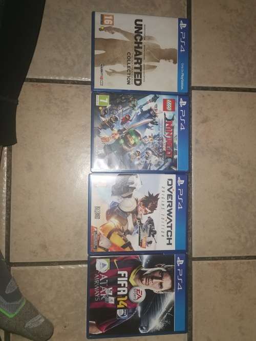 Playstation 4 Slim Line 1 Terabyte and Games