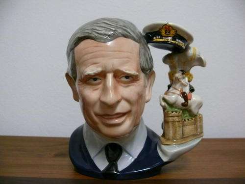 ROYAL DOULTON TOBY JUG OF THE YEAR 2008 "PRINCE CHARLES"