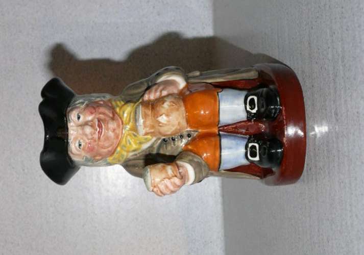 Royal Doulton Large Toby Jug "HAPPY JOHN" - CRAZY START!