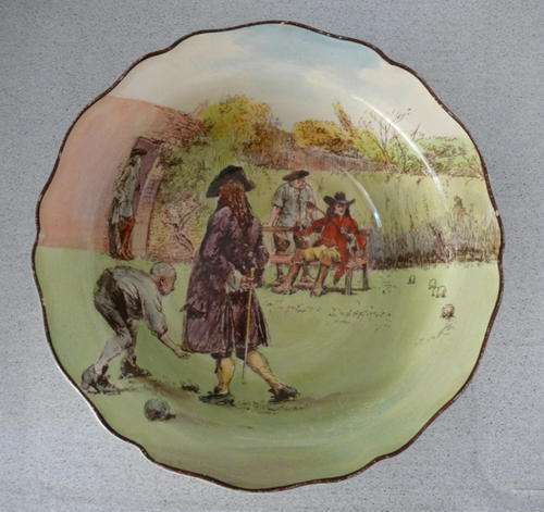 Royal Doulton " Sir Roger de Coverley" Deep Fruit Bowl