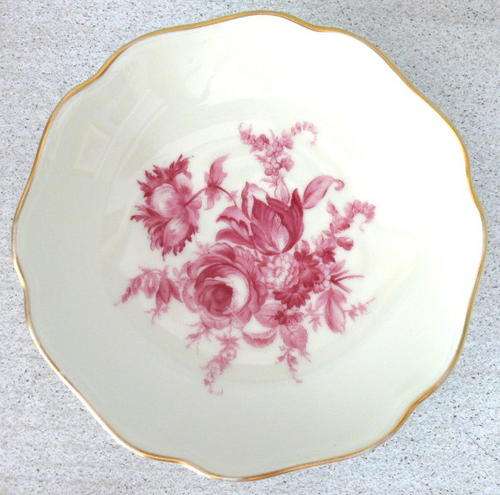 BEAUTIFUL FOOTED ROSENTHAL SWEATMEAT DISH + 3 SMALL DISHES