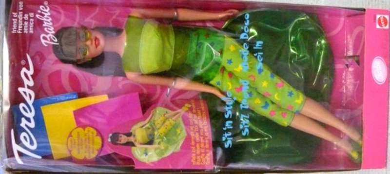 LOTS OF BARBIE DOLLS ON AUCTION: TERESA FRIEND OF BARBIE IN ORIGINAL BOX